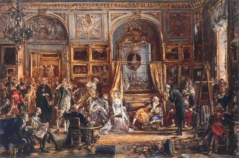 A Constituição de 3 de maio. Sejm de quatro anos. Comissão educacional. Divisória. ONU D. 1795. - Jan Matejko
