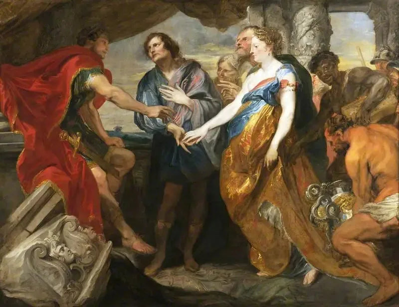 A continência de Escipião - Antoine van Dyck
