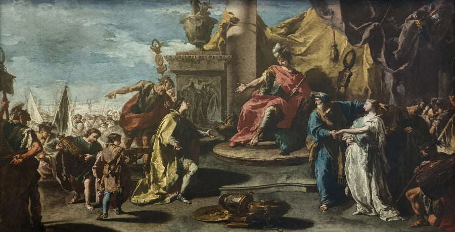 A Continência de Escipião - Giovanni Battista Pittoni