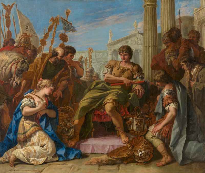 A continência de Scipione - Sebastiano Ricci