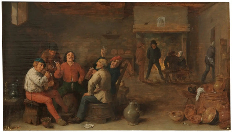 A conversa - David Teniers Júnior