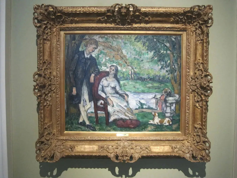 A Conversa - Paul Cézanne