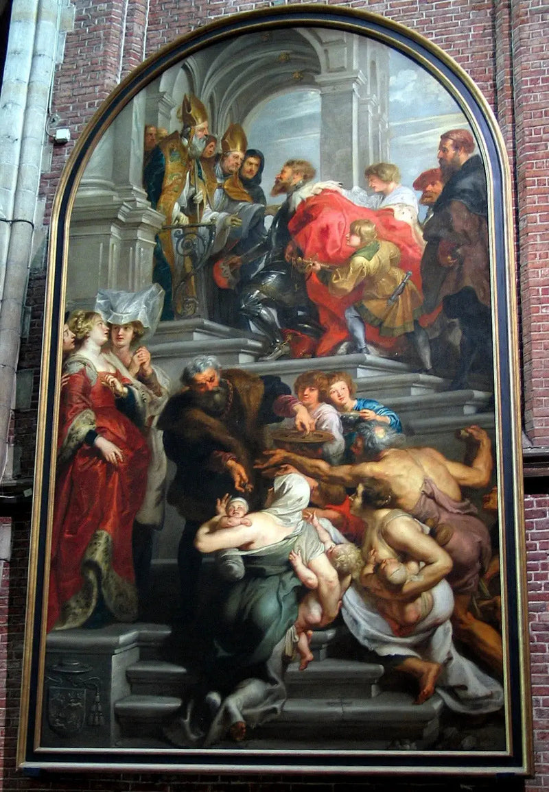 A conversão de São Bavo - Peter Paul Rubens
