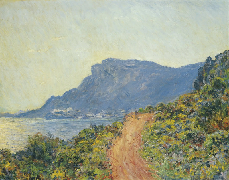 A Cornija perto de Mônaco - Claude Monet