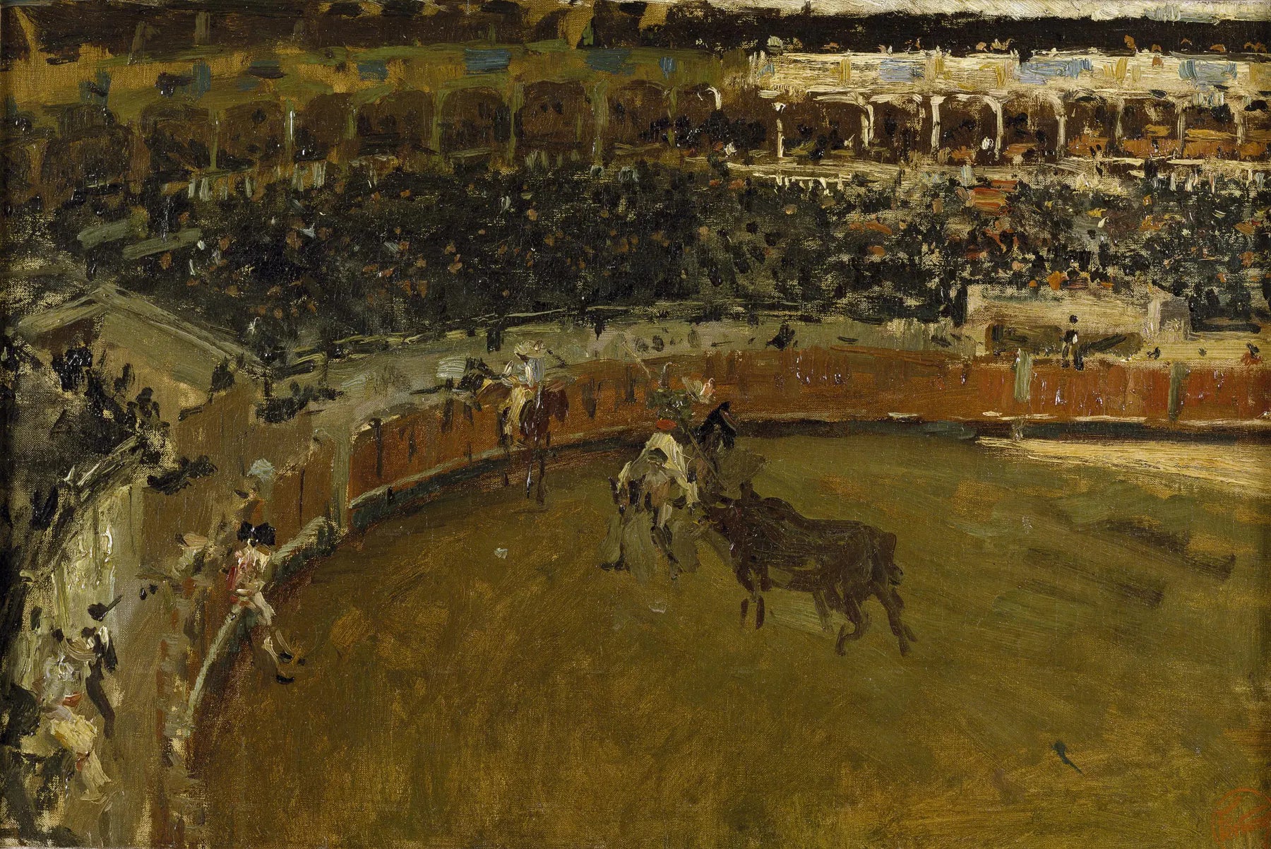 La Corrida de toros - Mariano Fortuny Marsal image 1 reproduction artisanale de tableau