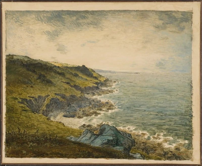 A Costa em Gréville - Jean-François Millet