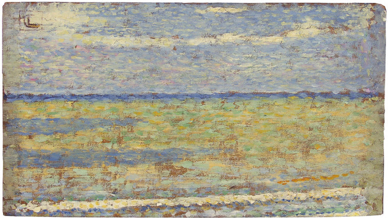 A costa em Heyst, maré baixa - Georges Lemmen