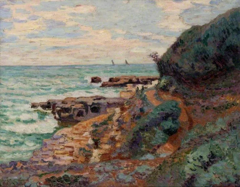 A costa em St Palais - Armand Guillaumin