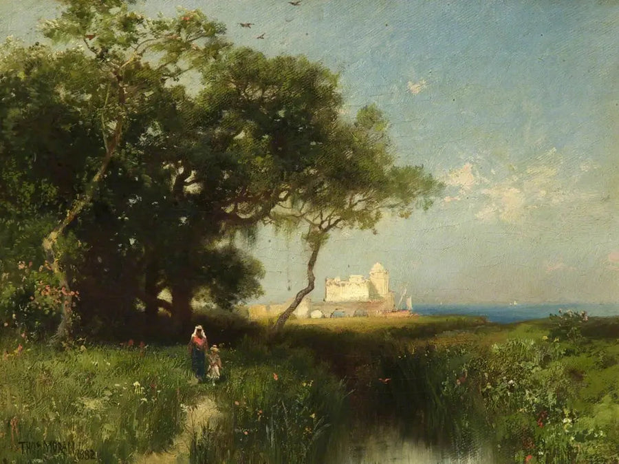 A Costa da Flórida - Thomas Moran