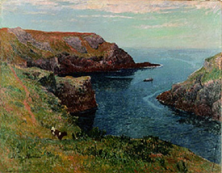 A Costa da Ilha de Groix - Henry Moret