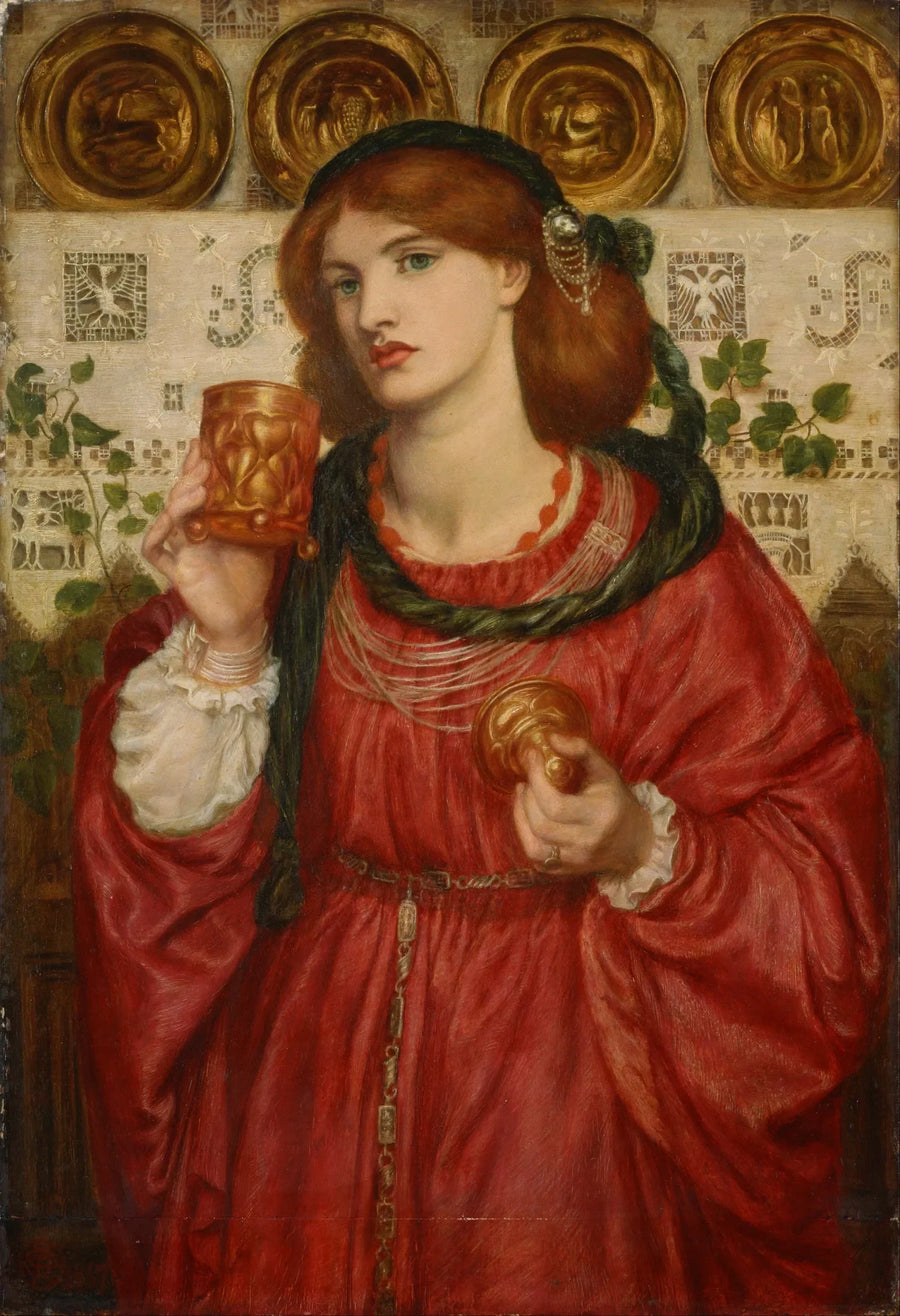 A Taça de Amor - Dante Gabriel Rossetti