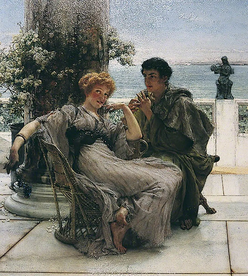 A Corte (A Proposta) - Lawrence Alma-Tadema