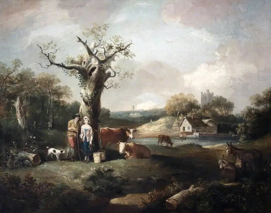 A Corte Rural - Thomas Gainsborough