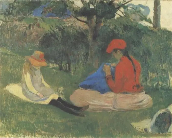 La Couture - Paul Gauguin