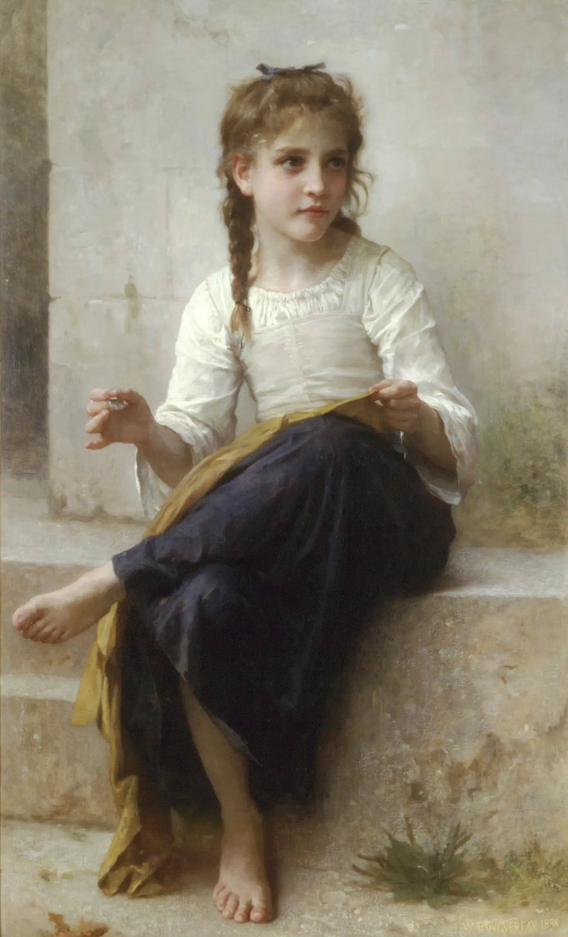 A costureira - Bouguereau