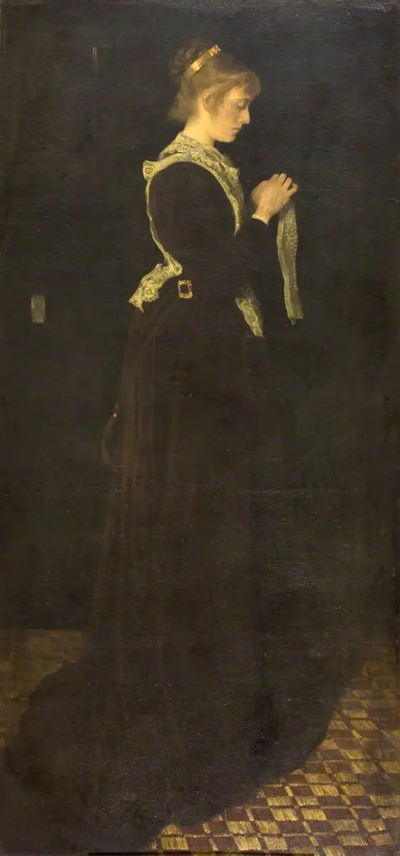 A costureira - James Abbott McNeill Whistler