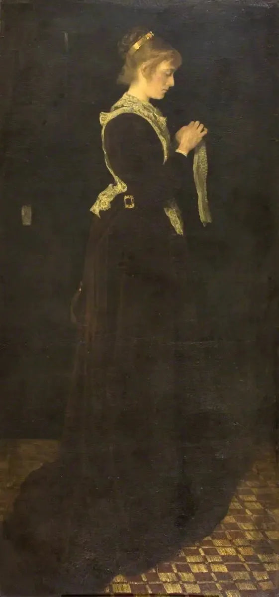 A costureira - James Abbott McNeill Whistler