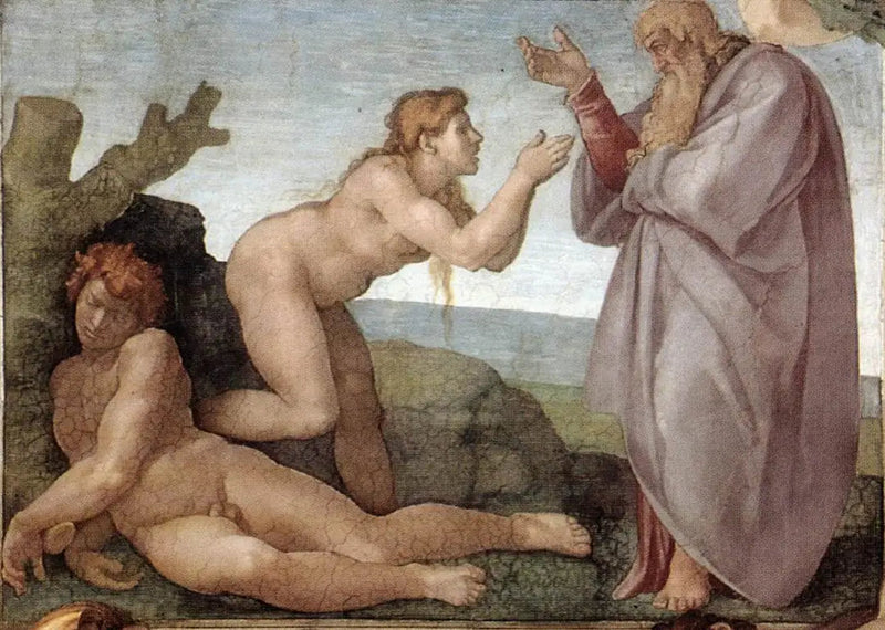 A Criação de Eva - Michelangelo