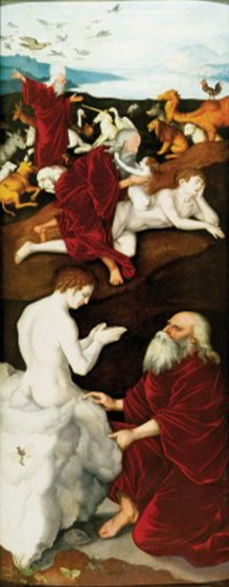 A Criação dos Homens e Animais - Hans Baldung Grien