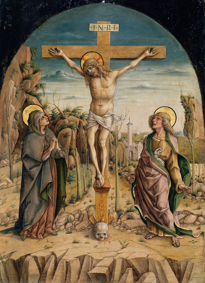 A Crucificação - Carlo Crivelli