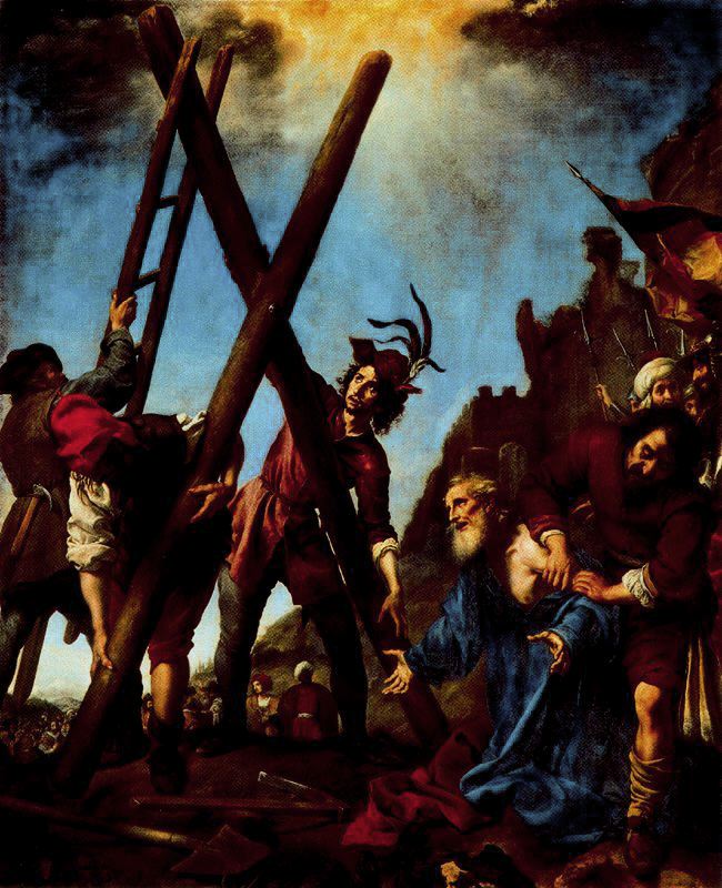 A Crucificação de Santo André - Carlo Dolci