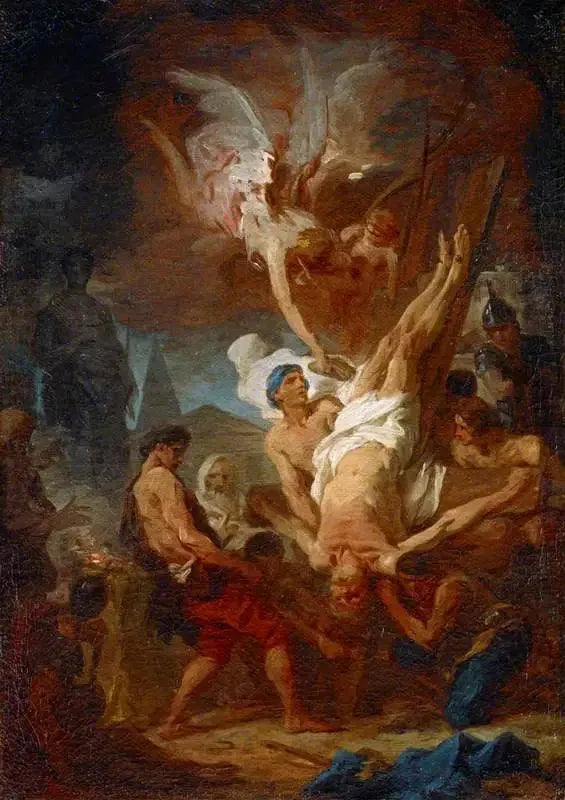 A Crucificação de São Pedro - Pierre Subleyras