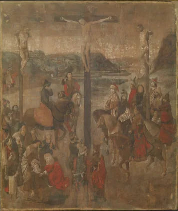 A Crucificação - Dirk Bouts