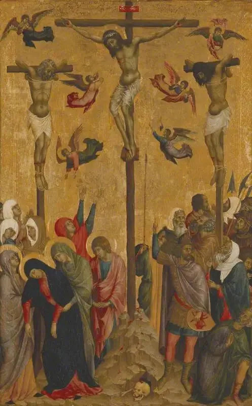 A Crucificação - Duccio di Buoninsegna