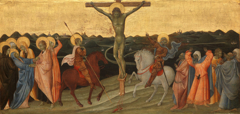 A Crucificação - Giovanni di Paolo