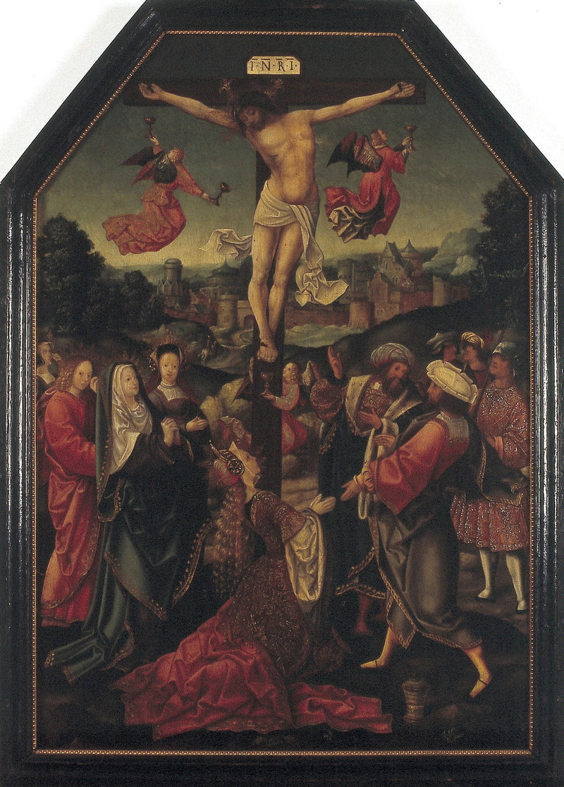 A Crucificação - Jacob Cornelisz van Oostsanen