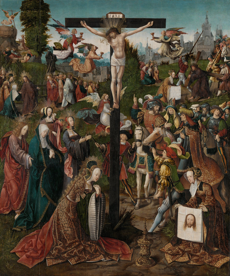 A Crucificação - Jacob Cornelisz van Oostsanen