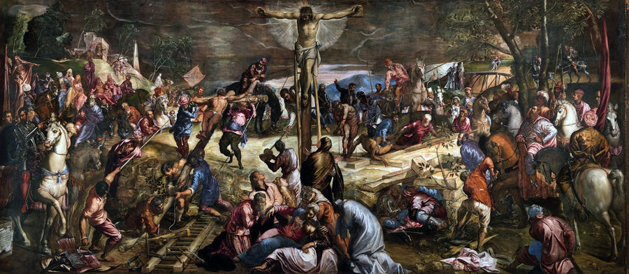 A Crucificação - Jacopo Tintoretto