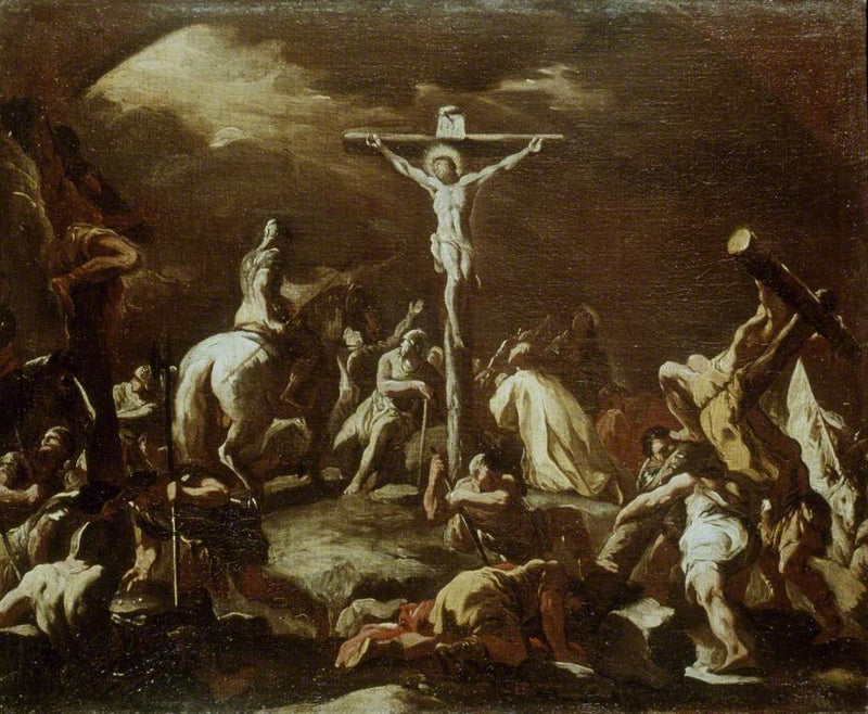 A Crucificação - Luca Giordano