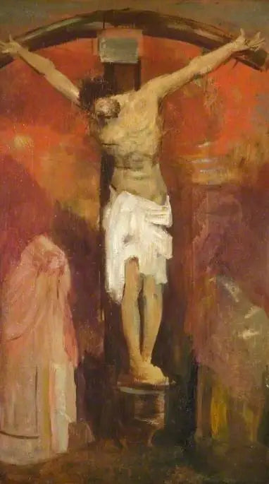 A Crucificação - Odilon Redon