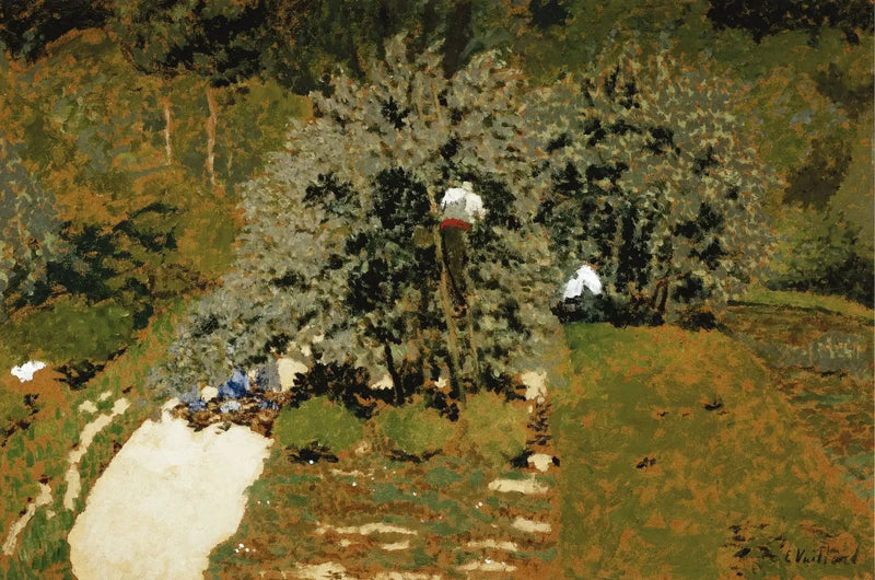 A Colheita - Édouard Vuillard