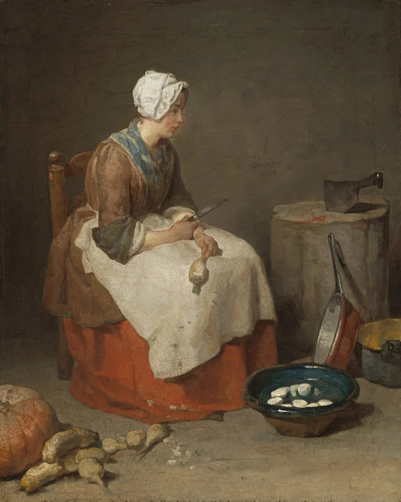 A Fogão - Jean Simeón Chardin
