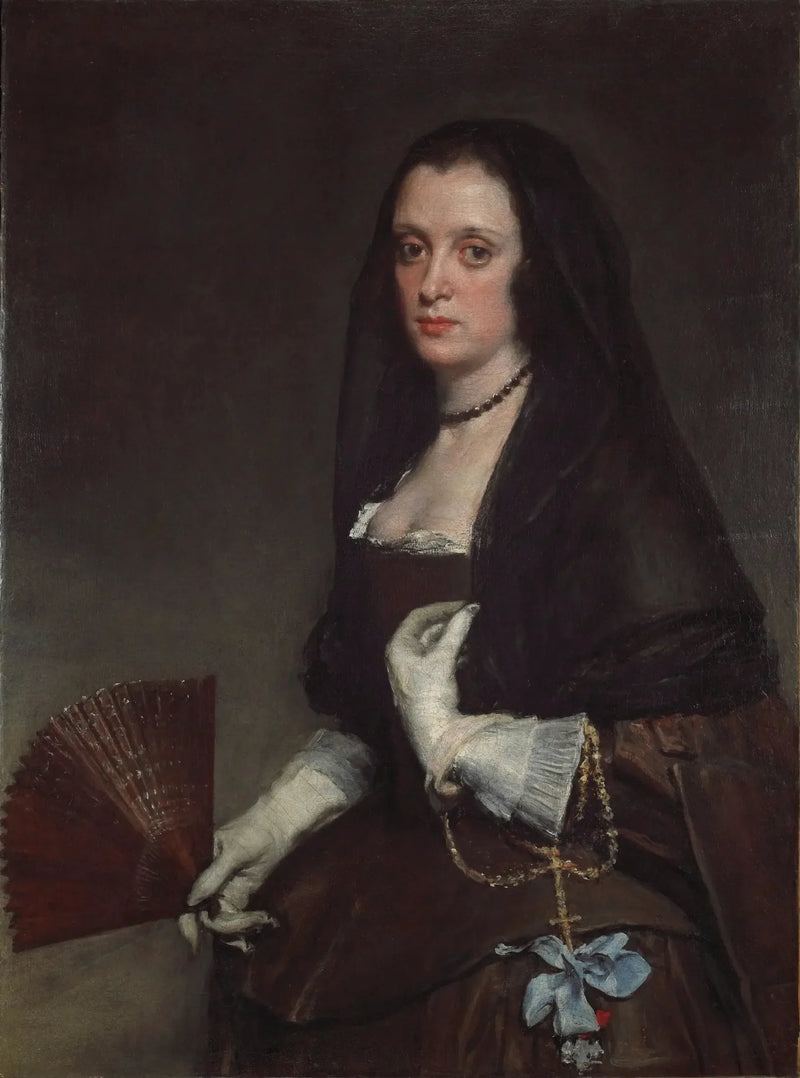 A Dama do Leque - Diego Velázquez