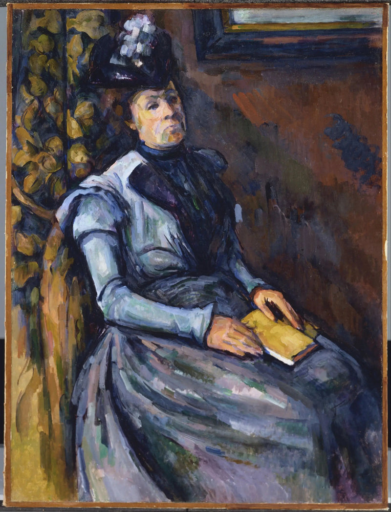 A Dama com o Livro - Paul Cézanne