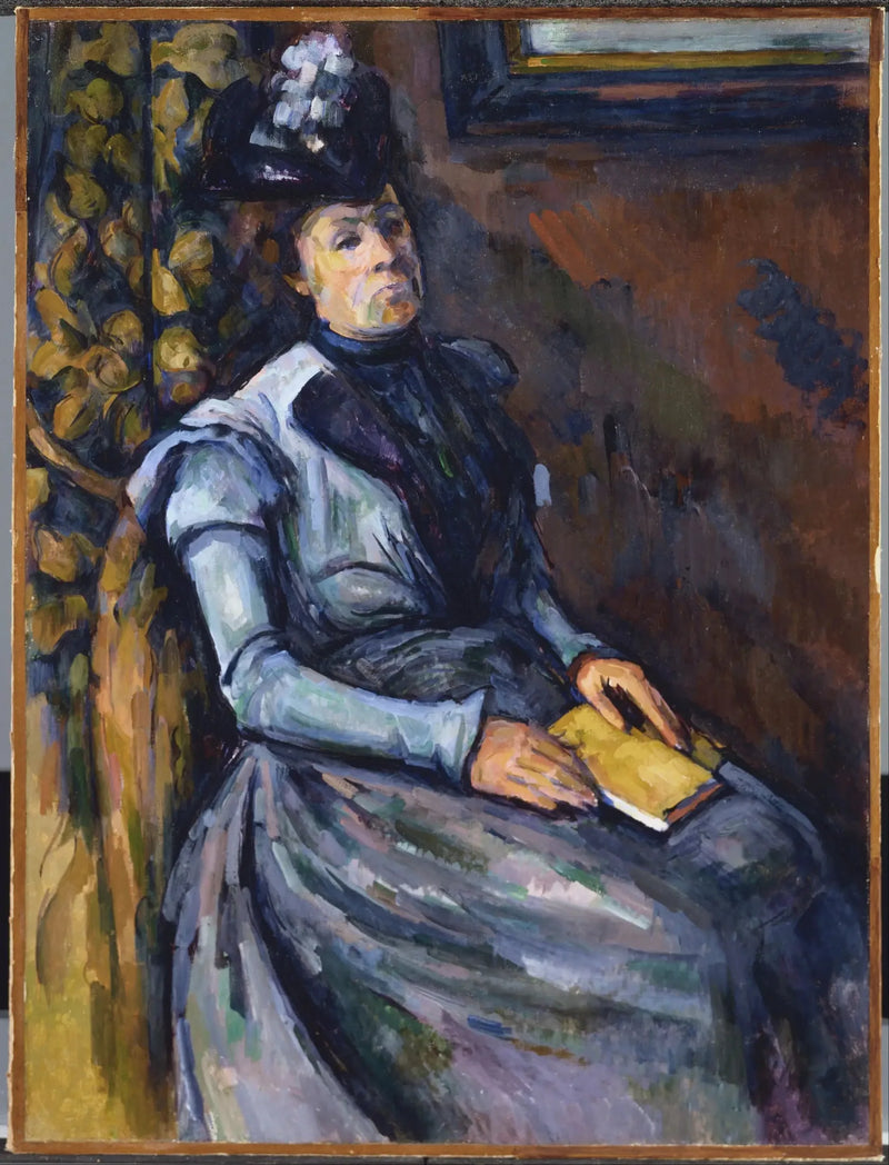 A Dama com o Livro - Paul Cézanne