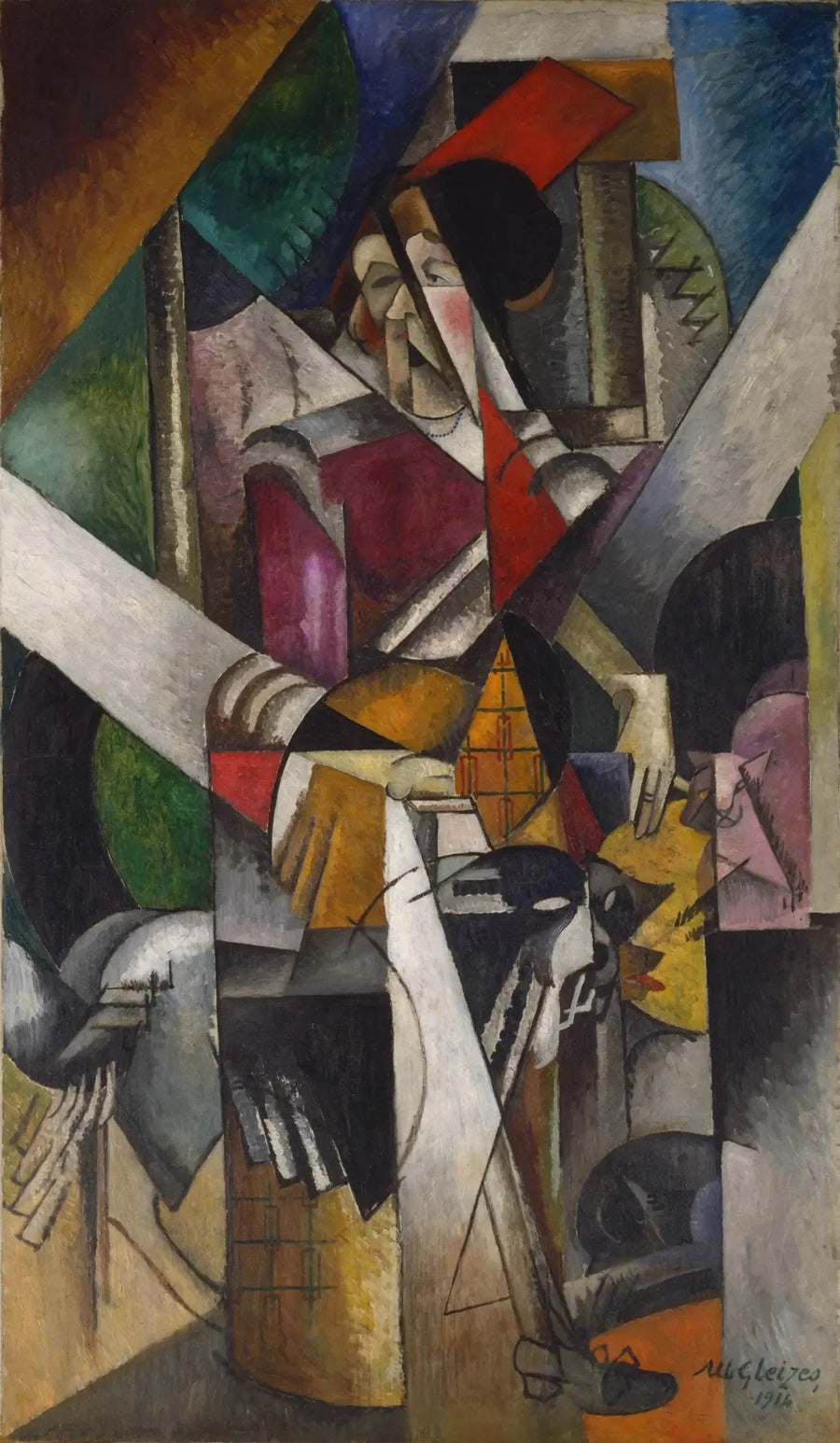 A Dama dos Animais - Albert Gleizes