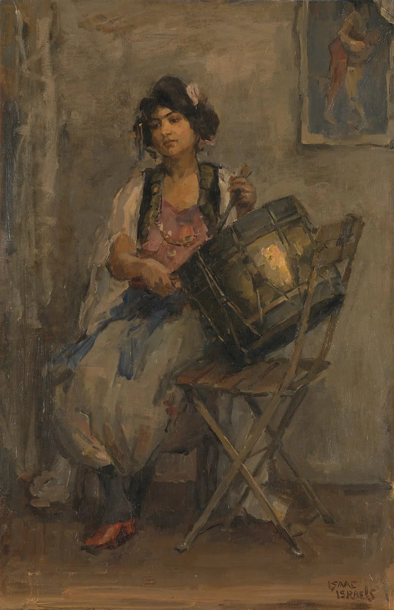 A dama batendo - Isaac Israëls