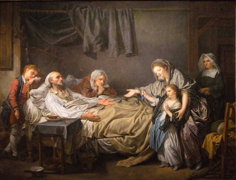 A Dama da Caridade - Jean-Baptiste Greuze