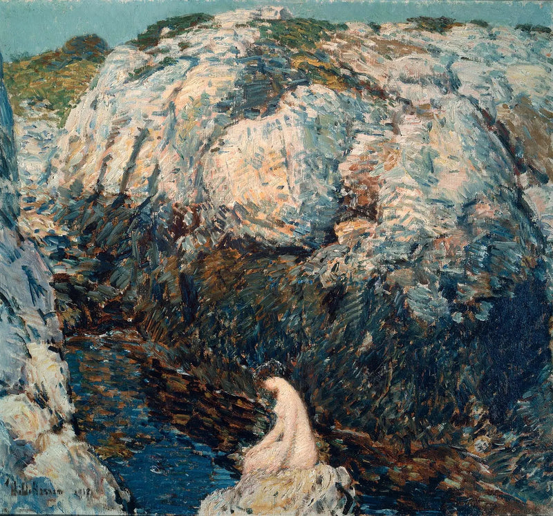 A Dama das Gargantas - Childe Hassam