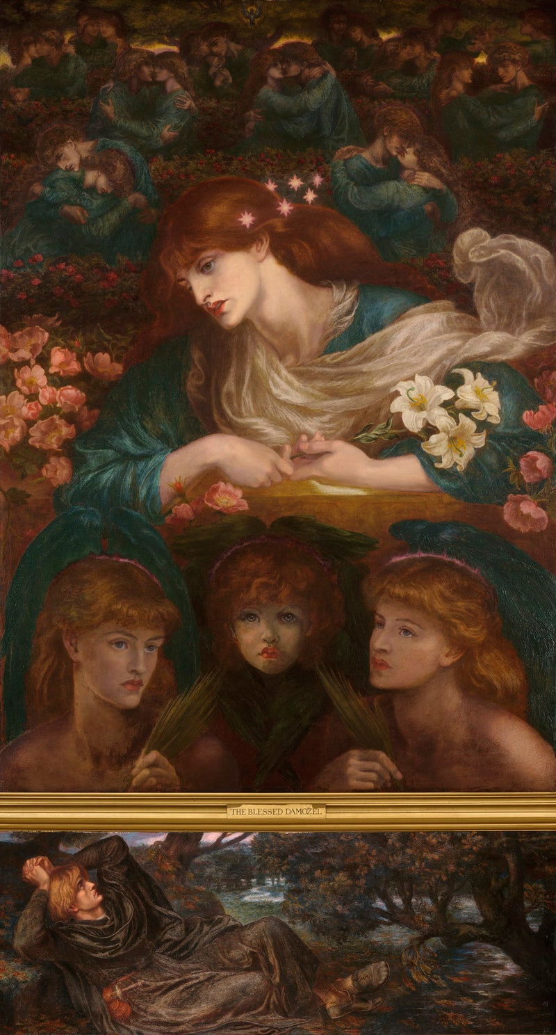 A Damoiselle Eleita - Dante Gabriel Rossetti