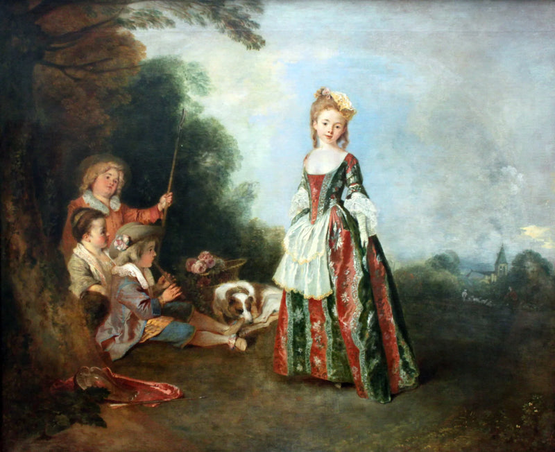 A Dança - Antoine Watteau