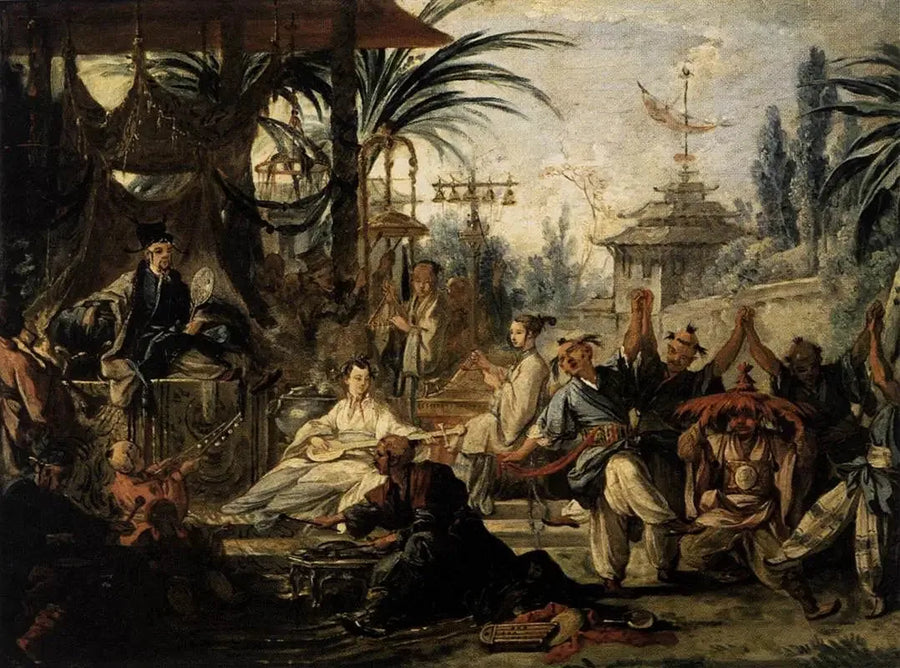 A Dança Chinesa - François Boucher