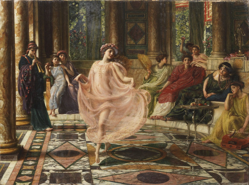 A Dança Jônica - Edward Poynter