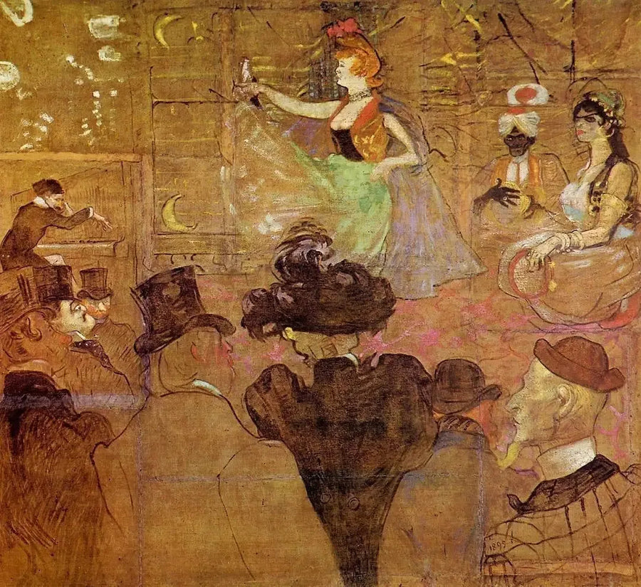 A Dança Mourisca - Henri de Toulouse-Lautrec