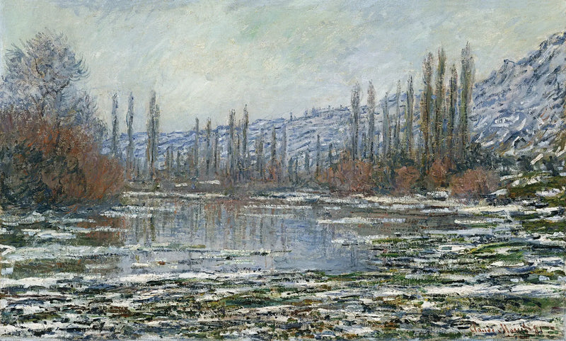 O colapso em Vétheuil - Claude Monet