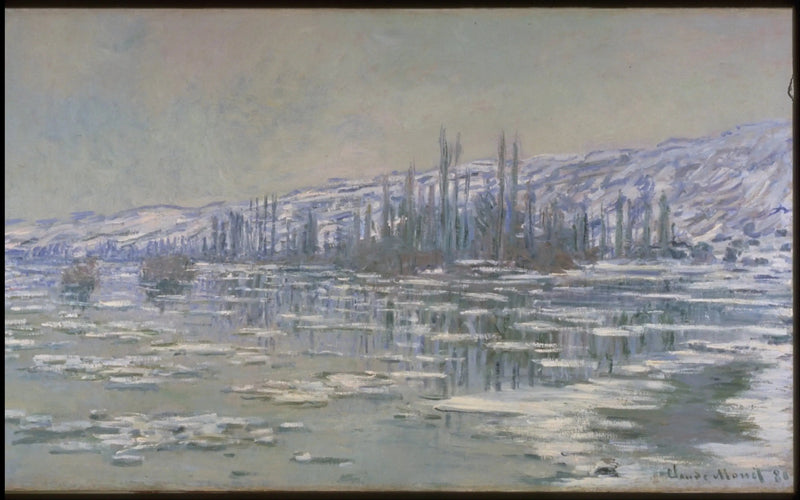 A Derrocada - Claude Monet
